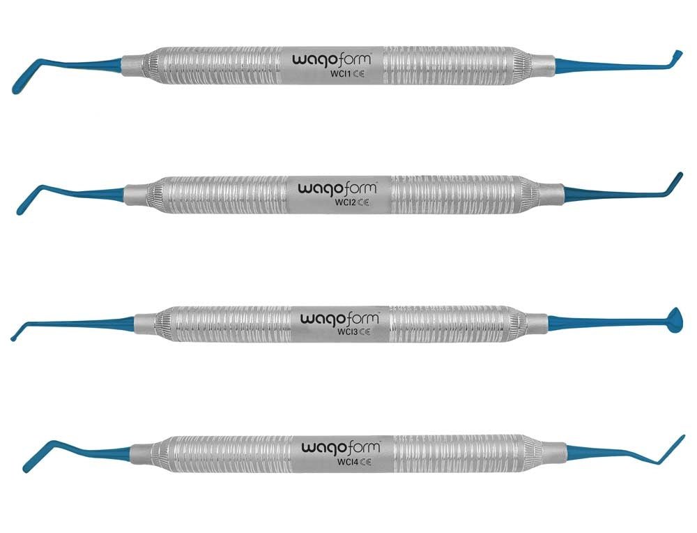 WagoForm Non-Stick, Super-Hard, Titanium Coated Composite Instruments - WagoTrix - GoldenDent